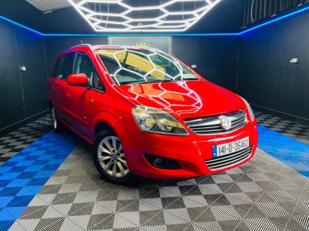 2014 Vauxhall Zafira  €6,999