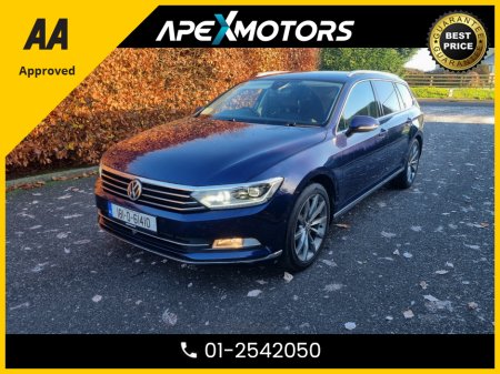 2018 Volkswagen Passat FINANCE ARRANGED * TOP-SPEC HIGHLINE * EVERY EXTRA * FULL LEATHER INTERIOR * 2.0L DIESEL AUTO * UPGRADED DIGITAL DASH * NEW NCT OCT-27 * IMMACULATE * STAMPED SERVICE HISTORY * AA APPROVED * 01-2542050 €21,949