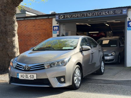 2014 Toyota Corolla 1.6 Petrol Automatic, NCT 4/27, Full Service History, Reversing Camera, Bluetooth, Service & Warranty Included, SIMI Dealer