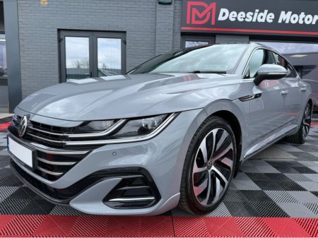 2023 Volkswagen Arteon R-LINE TDI S-A , PAN - ROOF TILT AND SLIDE , 1/2 LEATHER HEATED SEATS , ADAPTIVE CRUISE CONTROL , TRI ZONE CLIMATE , €95 p/w & € 15,950 DEPOSIT / TRADE IN , WARRANTY , TIMING BELT & WATER PUMP.