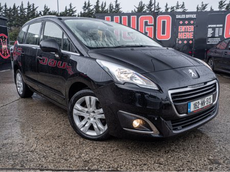 2016 Peugeot 5008 162 Peugeot 5008 1.6d/New NCT/1yr warranty €10,888