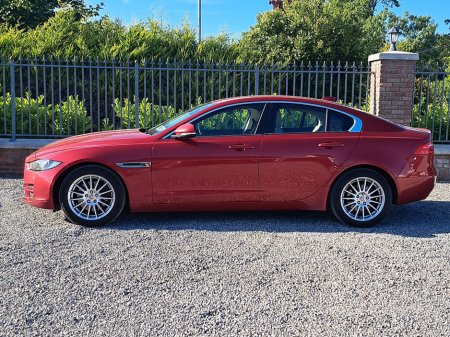 2016 Jaguar XE SE Model 2.0 Diesel 163 bhp with cream cloth seats, cruise control, front fog lights. €9,950
