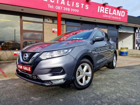 2018 Nissan Qashqai 1.2 PETROL 115BHP  AUTOMATIC SV MODEL LOW MILEAGE 5 SEATER €16,900