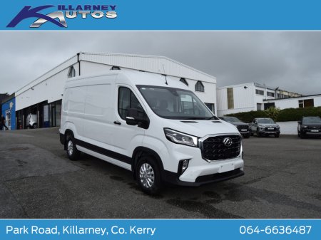 2025 Maxus Deliver 9 LWB Med Roof FWD LUX 2.0TDCi 150BHP Price plus 23% vat €32,567