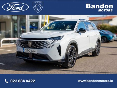 2025 Peugeot 5008 2025 Peugeot 5008 1.2 Hybrid 136bhp E-DCS6 Allure €46,950