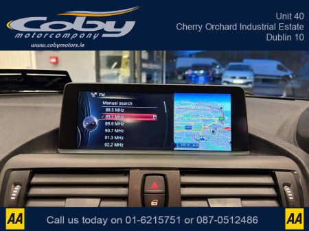 2014 BMW 1 Series 1.6 5DR AUTO M-Sport . NCT, Cruise Control, Dual Climate Control, Alloy Wheels, Revers Camera, Bluetooth, Folding Rear Seats, CD Player & more. €12,950 thumbnail