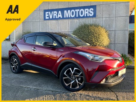 2018 Toyota C-HR SOL AUTOMATIC HYBRID 1.8 PETROL //VERY LOW MILES//HIGH SPEC//HALF LEATHER HEATED SEATS//ADAPTIVE CRUISE CONTROL//KEYLESS ENTRY// €19,950