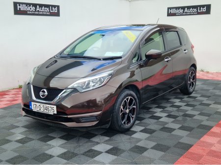 2017 Nissan Note X  EDITION  1.2 PETROL AUTOMATIC 12 MONTH WARRANTY €10,950