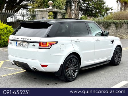 2018 Land Rover Range Rover Sport 3.0 SDV6 HSE DYNAMIC 306 BHP AUTO 2 SEATER COMMERCIAL==€47,950- +VAT== €47,950