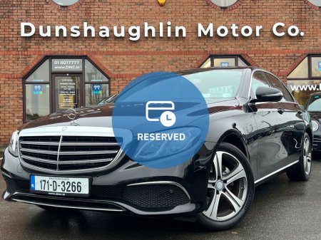 2017 Mercedes-Benz E Class E220D AVANTGARDE AUTO *LOW KMS*
