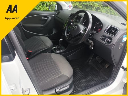 2017 Volkswagen Polo 1.2 TSI COMFORTLINE SPOTLESS WITH ONLY 24,524kms COMPREHENSIVE SERVICE HISTORY (10 STAMPS) FACTORY IMMOBILISER LEATHER STEERING WHEEL AUTO HEADLIGHTS FRONT FOGS ALLOY WHEELS ANDROID AUTO APPLE CARPLAY €14,395 thumbnail