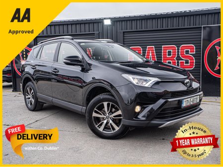 2017 Toyota Rav4 2017 Rav-4 2.0 D-4D Luna/Irish car/1yr warranty €16,888