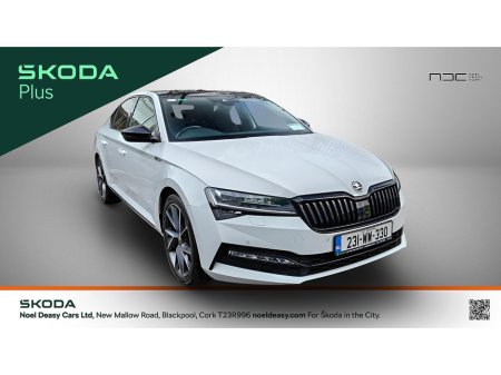 2023 Skoda Superb SPORTLINE 2.0 TDI 150 BHP- HEATED F+R SEATS-VIRTUAL COCKPIT- SUNROOF-2 YEAR SKODA WARRANTY