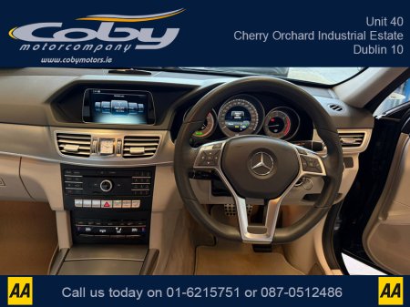 2015 Mercedes-Benz E Class 2.1 E220 Bluetec AMG Night ED 4DR Auto. NCT & Tax, Full Leather, Full Electrics, Sat Nav, Dual Climate Control, Heated Seats, Cruise Control, Revers Cam, Parking Sensors, Paddle Shift, BT & more €15,950 thumbnail