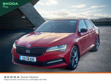 2023 Skoda Superb SPORT 2.0 TDI 150HP 5DR €38,500 thumbnail