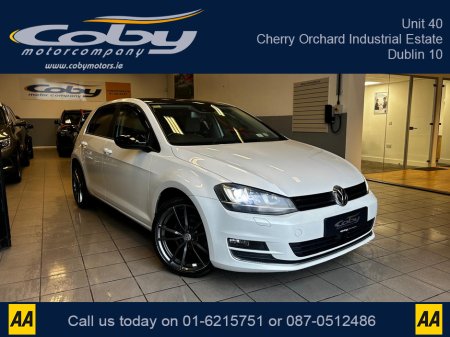 2013 Volkswagen Golf 1.4 5DR AUTO. NCT & Tax, Full Leather, Pan Roof, Cruise Control, Android Auto, MFSW, Reverse Cam, Alloy Wheels, Full Electrics, Parking Sensors, Paddle Shift, Dual Climate Control, Folding seats &more €11,950 thumbnail