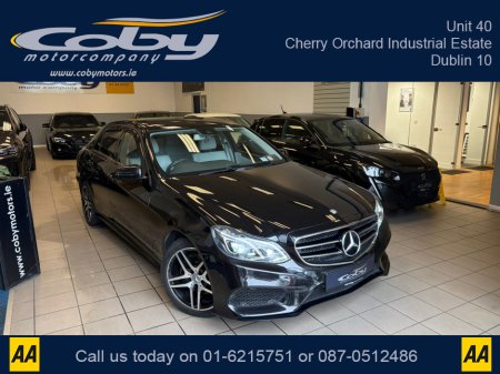 2015 Mercedes-Benz E Class 2.1 E220 Bluetec AMG Night ED 4DR Auto. NCT & Tax, Full Leather, Full Electrics, Sat Nav, Dual Climate Control, Heated Seats, Cruise Control, Revers Cam, Parking Sensors, Paddle Shift, BT & more €15,950 thumbnail