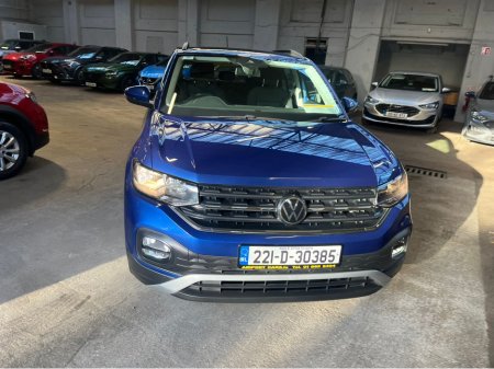 2022 Volkswagen T-Cross LIFE 1.0 TSI MANUAL 5SPEED 95BHP 5DR Finance Available €19,999 thumbnail