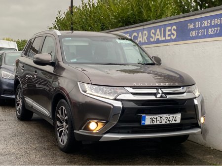 2016 Mitsubishi Outlander 2.3 DSL  4WD 6 SPEED 7 SEATER  TINY  KMS  FULL  SERVICE HISTORY €15,950 thumbnail