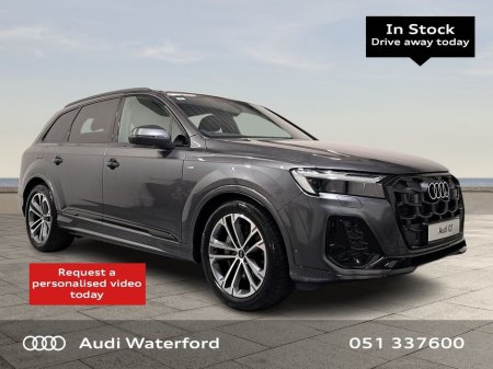2026 Audi Q7 Tdi Quattro 7 Seats S-Line from €1275 per month €124,632