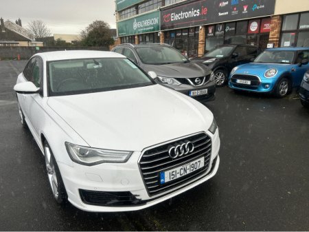 2015 Audi A6 2.0 TDI AUTOMATIC////TINY MLS///FULL LEATHER///AIR CONDITIONING FRONT AND REAR///FULLY SERVICED TIMING BELT AND WATERPUMP DONE////BRAND NEW NCT UNTIL 2027///LOW TAX JUST 200E €11,950 thumbnail