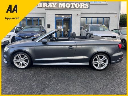 2017 Audi A3 2017 AUDI A3 2.0TDI S LINE CABRIO €17,950 thumbnail