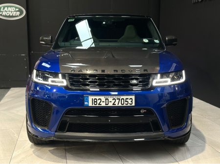 2018 Land Rover Range Rover Sport 5.0 V8 SVR 550BHP COMMERCIAL €59,950