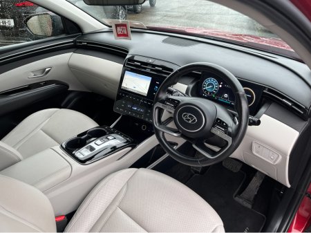 2023 Hyundai Tucson EXECUTIVE PLUS HYBRID AUTOMATIC 1.6 PETROL //HIGH  SPEC//FULL LEATHER//HEATED SEATS AND STEERING WHEEL//SAT NAV//KEYLESS ENTRY// €33,950 thumbnail