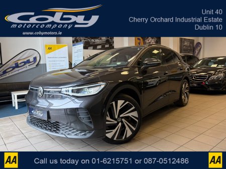 2022 Volkswagen ID.4 PRO 150 KW FAMILY 77KWH 204BHP PR PROPERF AUTO. 2Keys, 1/2 Leather, Full Electrics, Sat Nav, Dual Climate Control, Heated Seats, Cruise Control, Revers Cam, Parking Sensors, Handsfree, & more. €27,950 thumbnail