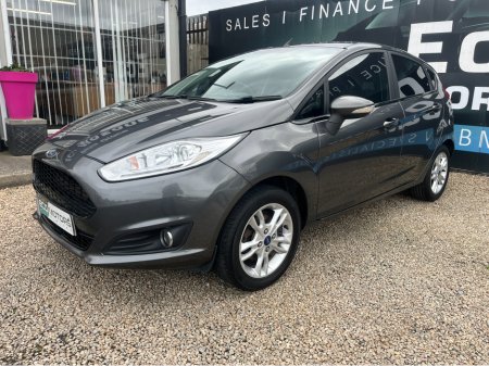 2016 Ford Fiesta ZETEC, 1.2, MANUAL, 2 YEAR NCT, LOW TAX €8,495