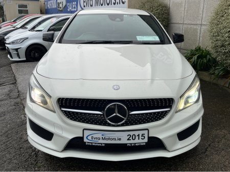 2015 Mercedes-Benz CLA Class 180 AMG BLACK EDITION AUTOMATIC 1.6 PETROL //HIGH SPEC//LOW MILES//KEYLESS ENTRY//HALF LEATHER HEATED SEATS//ADAPTIVE CRUISE CONTROL//REVERSE CAMERA// €19,950 thumbnail