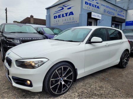 2017 BMW 1 Series SPORT 116D MANUAL 1.5D 115BHP NCT 05/27 FINANCE AVAILABLE @ €54 PER WEEK ON SCREEN BMW SERVICE HISTORY/ iDRIVE/ BLUEOOTH/ 6 SPEED BOX/ HISTORY CHECKED €11,950