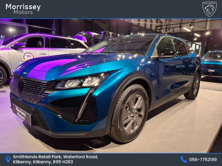 2026 Peugeot 408 HYBRID 145BHP e-DCS6 €40,900