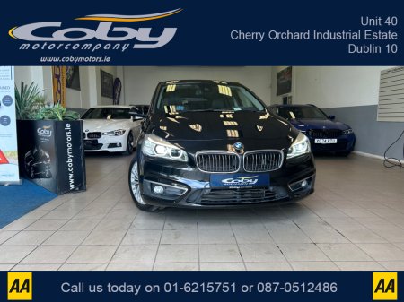 2015 BMW 2 Series Gran Tourer 1.5 Auto 7 Seater . New NCT, 2Keys, Alloy Wheels, Dual Climate Control, Full Electrics, Sat Nav, Parking Sensors, Reverse Camera, Cruise Control, Bluetooth, Full Leather, CD, Lane Departure  and more. €14,950 thumbnail