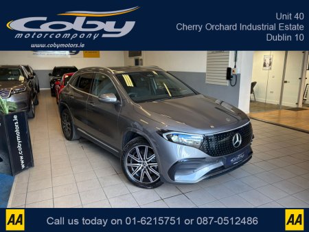 2025 Mercedes-Benz EQA EQA 250PLUS AMG LINE EXECUTIVE ELECTRIC AUTO 5DR. ONLY 1mi, Reverse Camera, MFSW, Cruise Control, Full Leather, Full Electrics, Parking Sensors, Alloy Wheels, Dual Climate Control, Heated Seats, and m