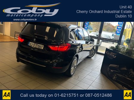 2015 BMW 2 Series Gran Tourer 1.5 Auto 7 Seater . New NCT, 2Keys, Alloy Wheels, Dual Climate Control, Full Electrics, Sat Nav, Parking Sensors, Reverse Camera, Cruise Control, Bluetooth, Full Leather, CD, Lane Departure  and more. €14,950 thumbnail