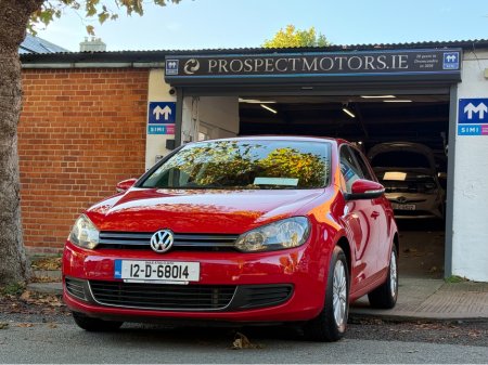 2012 Volkswagen Golf 1.2tsi Automatic, Only 46kms! New Nct 10/2026, 4 New Tyres, Bluetooth, Apple Car Play, Android Auto, A/C, Privacy Glass, Alloys, Service & Warranty Included, SIMI Dealer,