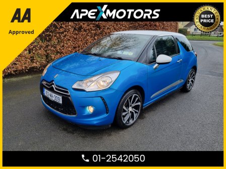 2015 Citroen DS3 FINANCE ARRANGED * DSTYLE NAV BLUE HDI S/S * IMMACULATE * TOP-SPEC HATCH * LOW LOW MILES * 2-KEYS * NEW NCT NOV-26 * LOW TAX * VERY CAREFUL OWNER * CARTELL HISTORY CHECKED * FULLY SERVICED *TRADE-IN €6,749