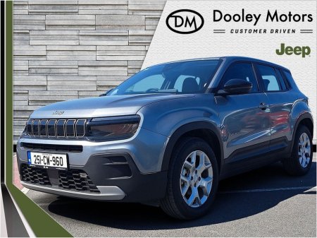 2025 Jeep Avenger 1.2 PETROL 100HP MT Altitude €31,995