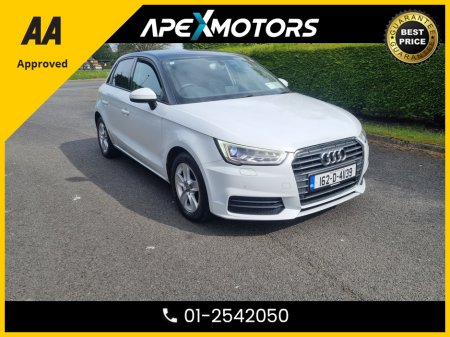 2016 Audi A1 Sportback FINANCE ARRANGED * 1.0 5Dr AUTO * 2-TONE COLOUR * NEW NCT APR-28 * AA APPROVED * IMMACULATE * 101 SAFETY CHECKLIST * AUTOMATIC * IMMACULATE * HEATED SEATS * STAMPED SERVICE HISTORY * TOP-SPEC 5DR HATC