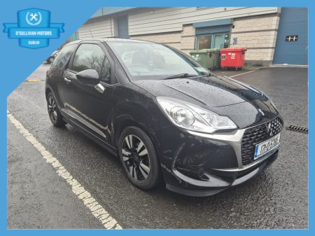 2017 Citroen DS3 / 2017 / 1.2 PETROL / MANUAL €7,499 thumbnail