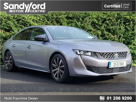 2021 Peugeot 508 GT LINE HYBRID 2 PHEV 225bhp €22,500