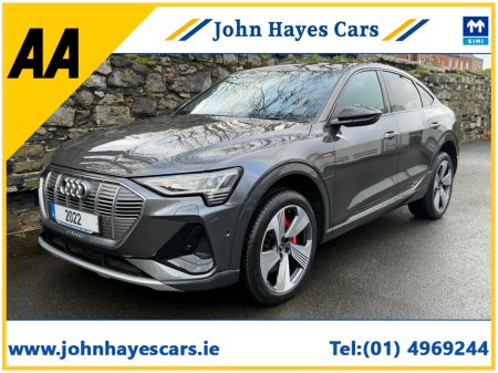 2022 Audi e-tron 55 S LINE QUATTRO COUPE//SUPERB SPEC//VERY LOW MILEAGE//IMMACULATE CONDITION//AUDI HISTORY//SIMI AND AA DEALER