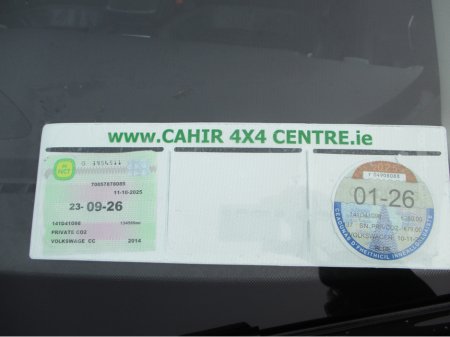 2014 Volkswagen CC 2.0 TDI GT BLUEMOTION AUTO €5,495 thumbnail