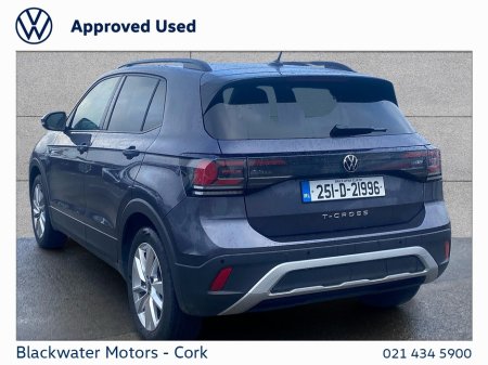 2025 Volkswagen T-Cross 1.0TSI 95BHP EDITION 75 €27,000 thumbnail
