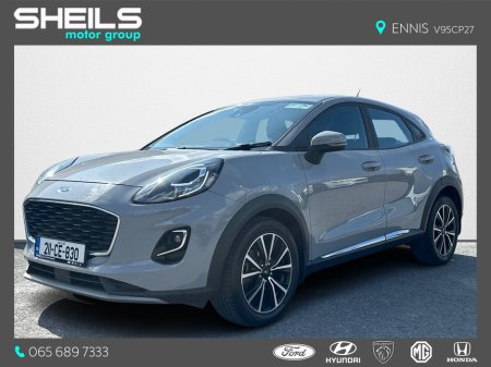 2021 Ford Puma 1.0 Petrol Hybrid Titanium 125BHP €19,950