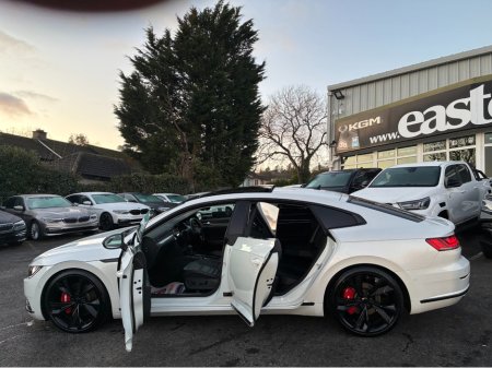 2019 Volkswagen Arteon ( 192 ) 2.0 TSI PANORAMIC SUNROOF 4 MOTION 280BHP VIRTUAL DASH FULL LEATHER HEATED ELECTRIC SEATS SAT NAV CARPLAY ANDROID AUTO BLIND SPORT PARKING SENSORS SELF PARKING ASSIST 360 CAMERA DYNAUDIO SOUND €30,950 thumbnail