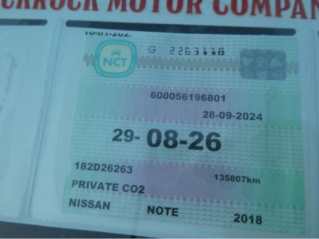 2018 Nissan Note 1.2 E12 5DR AUTO DBA-E12 €10,950 thumbnail