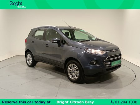 2016 Ford Ecosport ZETEC 1.5 TDCI 90 PS 4DR