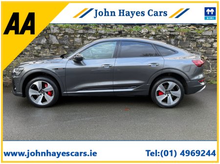 2022 Audi e-tron 55 S LINE QUATTRO COUPE//SUPERB SPEC//VERY LOW MILEAGE//IMMACULATE CONDITION//AUDI HISTORY//SIMI AND AA DEALER €34,450 thumbnail